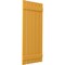 Ekena Millwork Americraft 5-Board, 2 Batten Exterior Real Wood Spaced Board-n-Batten Shutters, ARW101SB519X61TUH, PR ARW101SB519X61TUH - alternate 3